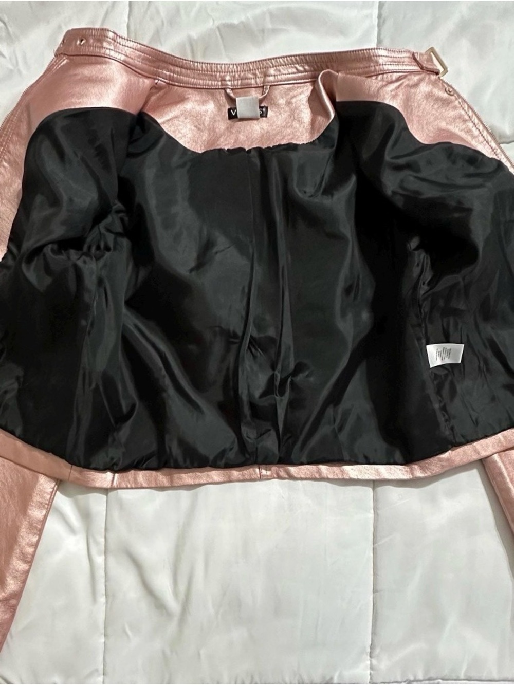 Venus Rose Gold Moto Jacket - Picture 4 of 4